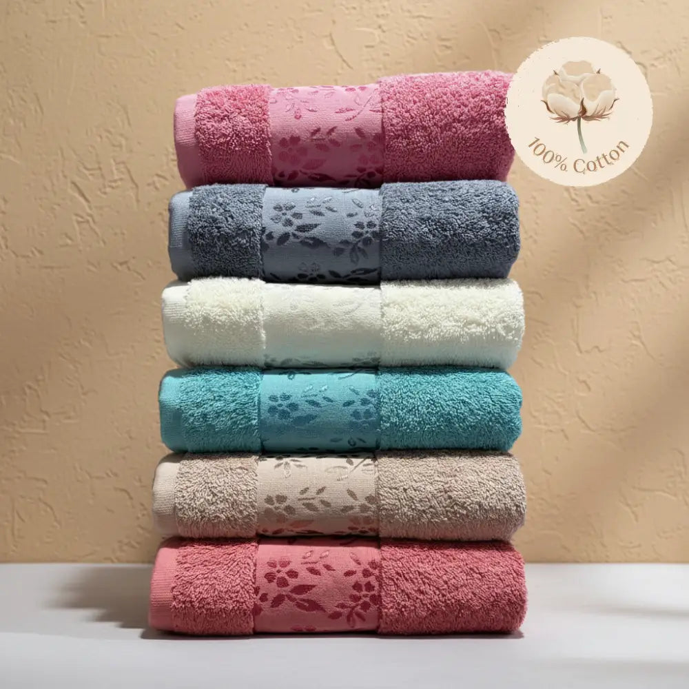 FLOWERYS– فوط قطنية فاخرة 100% بدرجة نعومة فائقة - ARLO