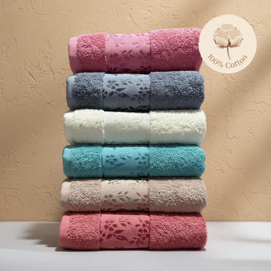 FLOWERYS– فوط قطنية فاخرة 100% بدرجة نعومة فائقة - ARLO