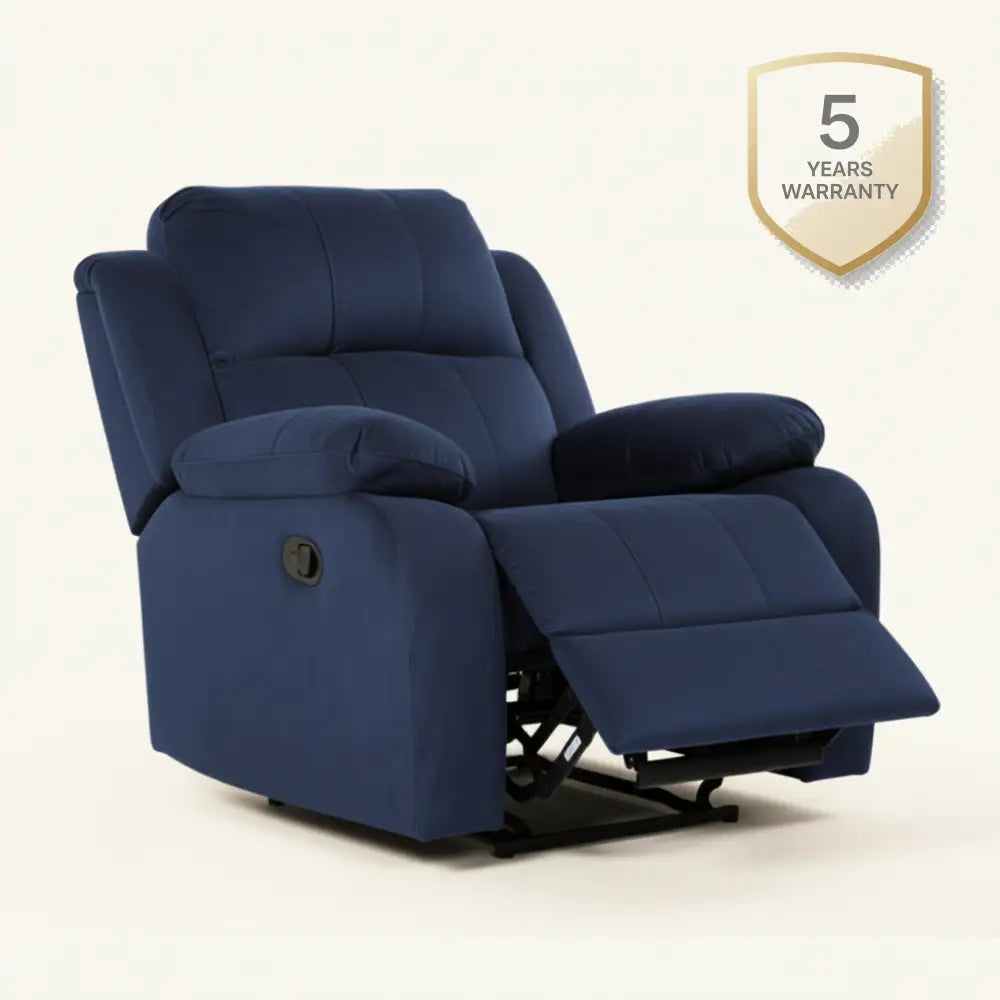 Navy Recliner Chair
