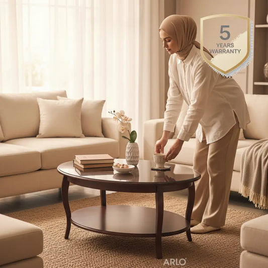 طاولة قهوة دائرية 90×48 Ronda - ARLO